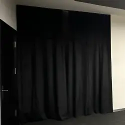 1 Katman Kadife Akustik Perde