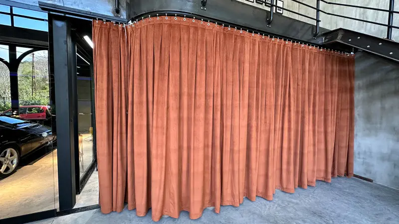 5-Layer Heavy Acoustic Curtain | Industrial Soundproofing